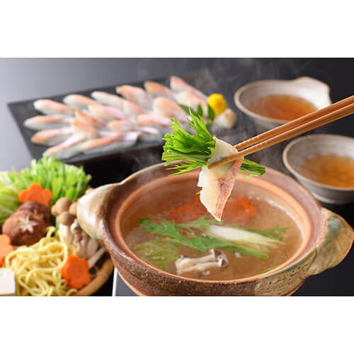 ＜山賀＞トラフグのどぐろ紅白鍋セット