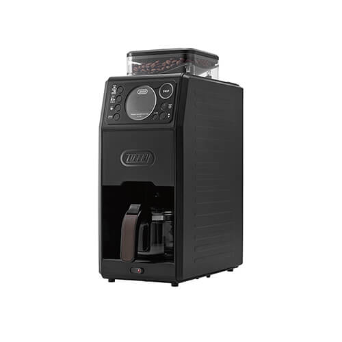 ＜Toffy＞全自動ミル付 カスタムドリップコーヒーメーカー リッチブラック